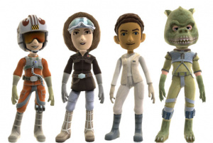 Des avatars Star Wars sur Xbox 360