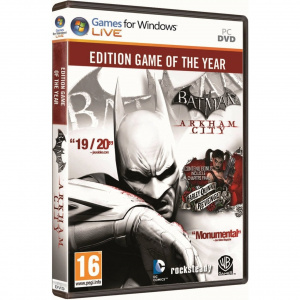 Batman : Arkham City Game of the Year Edition disponible