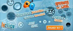 Votez pour le tee-shirt Jeuxvideo.com de la communauté !