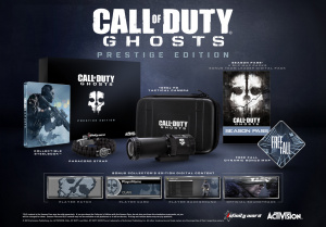 Le détail des éditions collector de Call of Duty : Ghosts