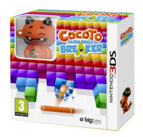 Cocoto Alien Brick Breaker annoncé sur 3DS