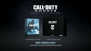 Le détail des éditions collector de Call of Duty : Ghosts