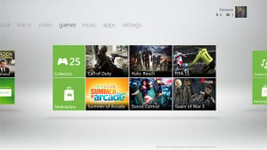 Mise à jour de la Xbox 360