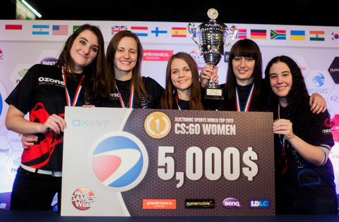 Changements chez les joueuses de Counter-Strike