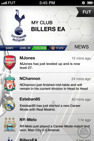E3 2012 : Une application iOS pour FIFA 13