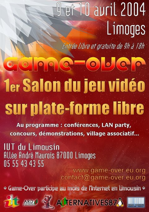 Game Over : 1er salon sur plate-forme libre