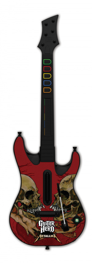 Une guitare spéciale Guitar Hero : Metallica