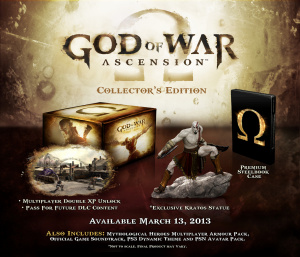 Les versions collector de God of War : Ascension détaillées