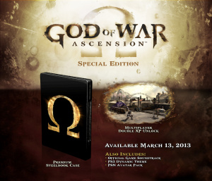 Les versions collector de God of War : Ascension détaillées