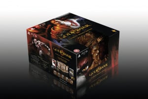 Une boîte pour la Ultimate Trilogy Edition de God of War III