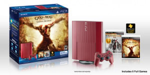 Une PlayStation 3 aux couleurs de God of War