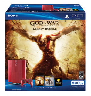 Une PlayStation 3 aux couleurs de God of War
