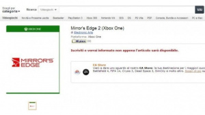 Mirror's Edge 2 à nouveau listé chez Amazon...