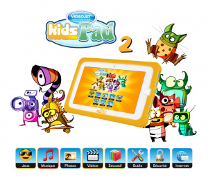 Le Kids PAD 2, une tablette tactile pour les 6-12 ans