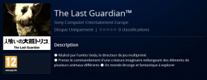 The Last Guardian apparaît sur le PSN