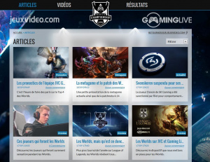 Jeuxvideo.com et Gaming Live lancent leur site dédié aux Championnats du Monde de League of Legends !