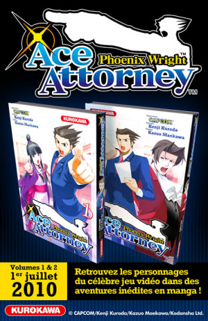 Le manga Phoenix Wright : Ace Attorney édité en France !