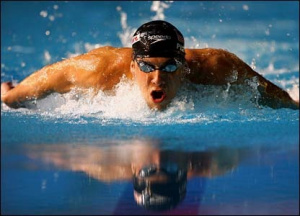 Michael Phelps aura bien son jeu