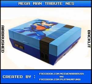 Une NES aux couleurs de Megaman
