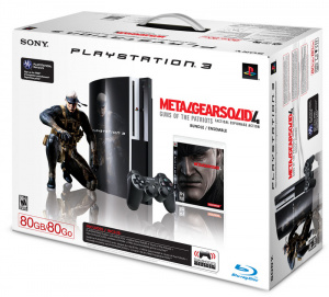 Le pack PS3 + Metal Gear Solid 4