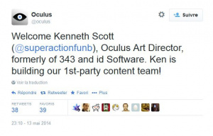 Un ancien de chez id Software (Doom) chez Oculus