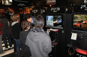 Le stand Sony