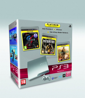 Un pack PS3 Silver avec GT5, Infamous et Modern Warfare 2