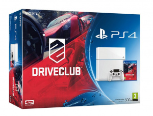 DriveClub en pack avec une PS4 « Blanc Glacier »