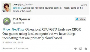 Microsoft et le Cloud Gaming