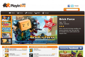 Playinlive.com : Le portail des jeux gratuits