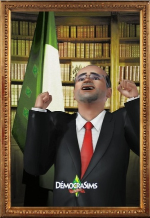 Le Président des Sims élu !