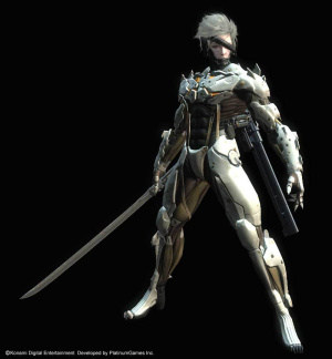 Une PS3 aux couleurs de Metal Gear Rising : Revengeance