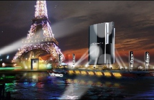 La PS3 lancée au pied de la Tour Eiffel
