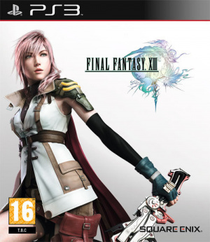 La boîte européenne de Final Fantasy XIII