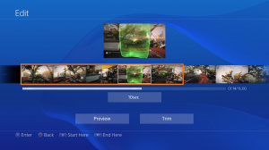 Nouvelles images de l'interface de la PS4