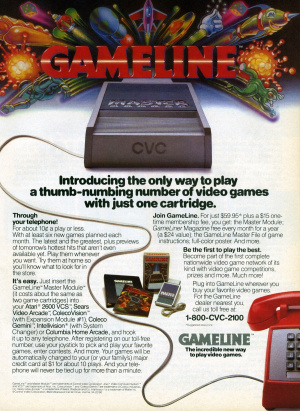 L'Atari VCS 2600 et GameLine