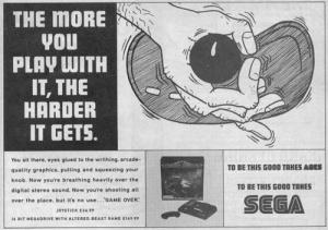 4ème - Campagne de pub Sega / MS-Game Gear-Megadrive (1991)