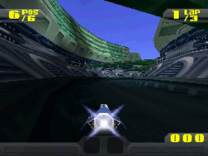 Rapid Racoon, un jeu de courses futuriste sur DS
