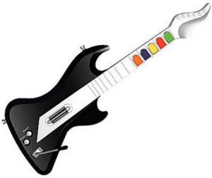 Guitar Hero : une guitare pour metaleux
