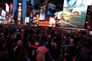 Star Wars s'invite à Times Square