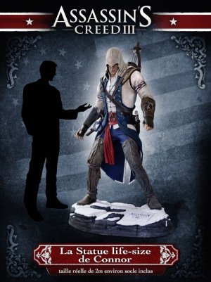 Concours Assassin's Creed III : Gagnez une statue grandeur nature du héros