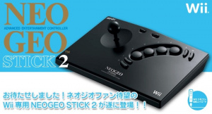 Le Neo-Geo Stick 2 arrive sur Wii au Japon
