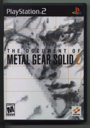 « The Document of MGS2 » en France
