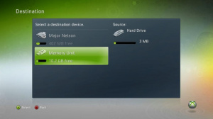 Le stockage USB confirmé sur Xbox 360