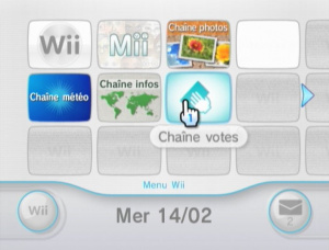 Wii : la chaîne Votes