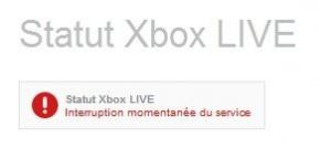 Le Xbox Live traverse une zone de perturbation
