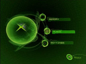 Interface Xbox