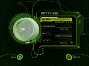 Interface Xbox