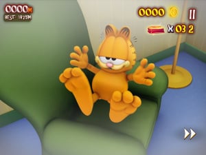 Garfield fait son footing sur iOS et Android