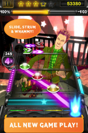 Guitar Hero disponible sur iPhone/iPod Touch